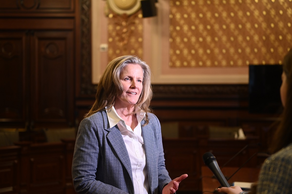 State Senator Laura Ellman