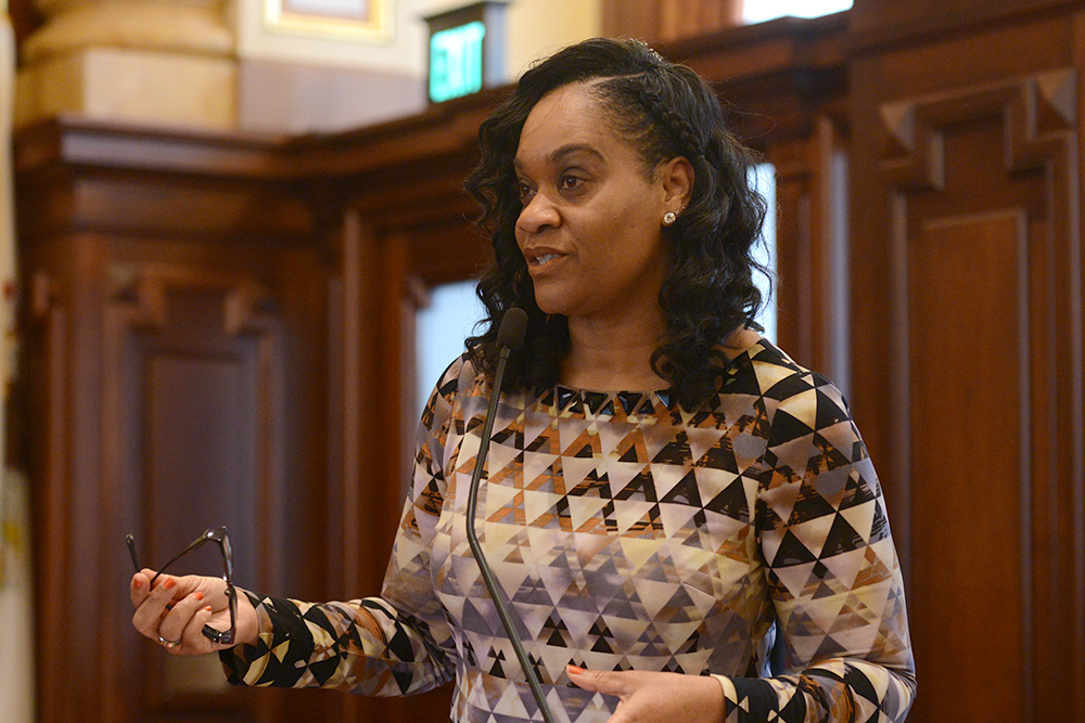 Senate Majority Leader Kimberly A. Lightford