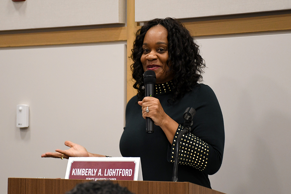 Senate Majority Leader Kimberly A. Lightford