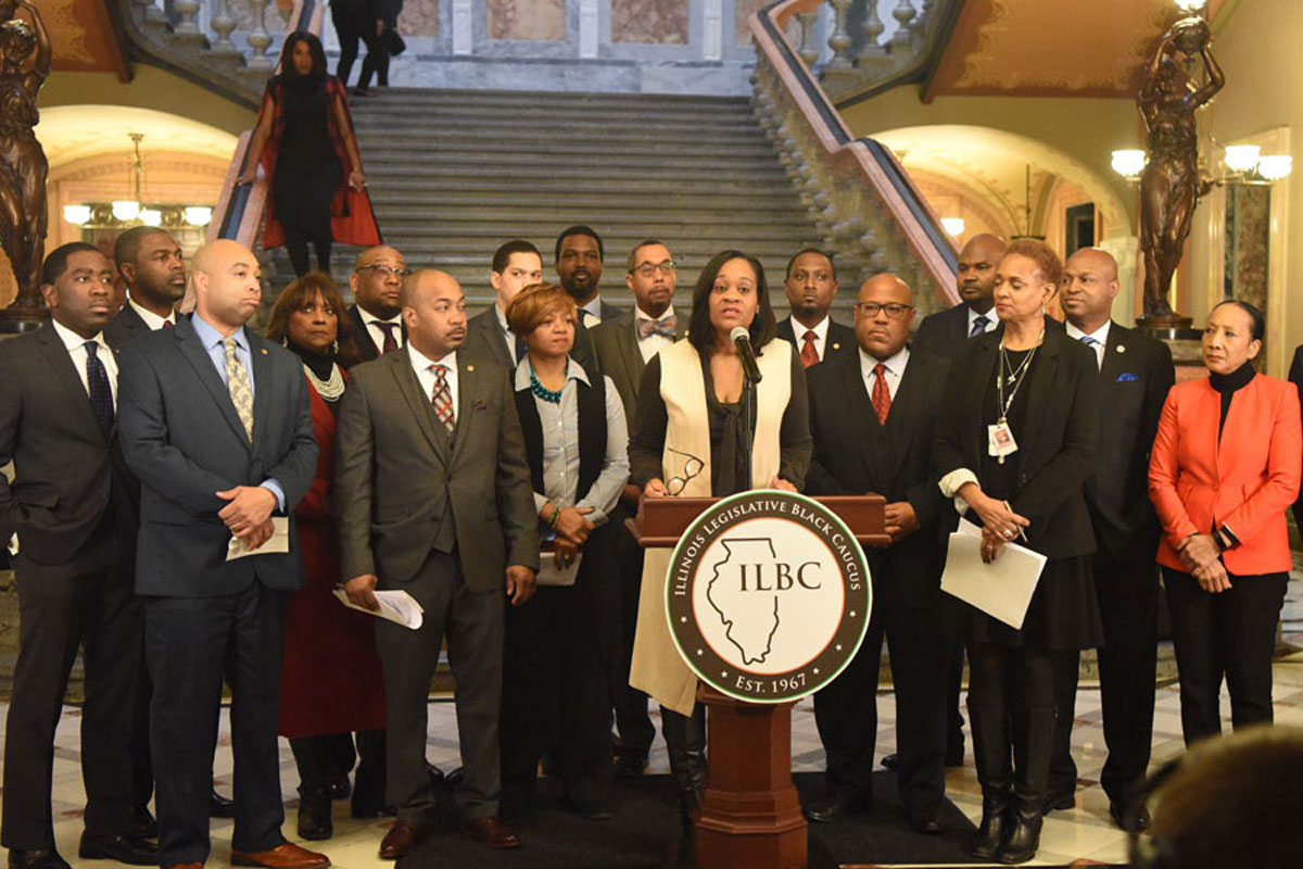 Black Caucus holding press conference on economic access, equity and