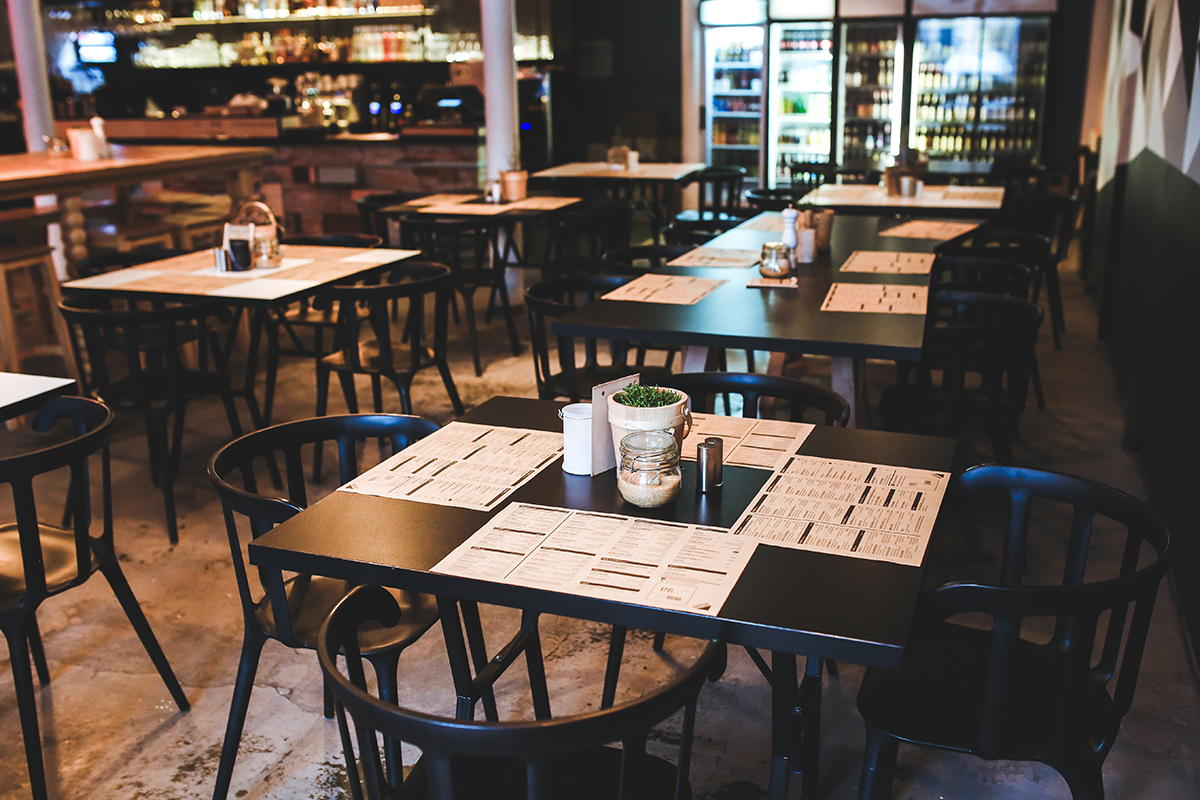 Empty restaurant