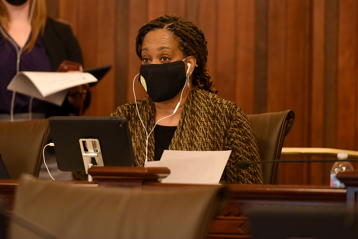 Sen. Majority Leader Kimberly A. Lightford