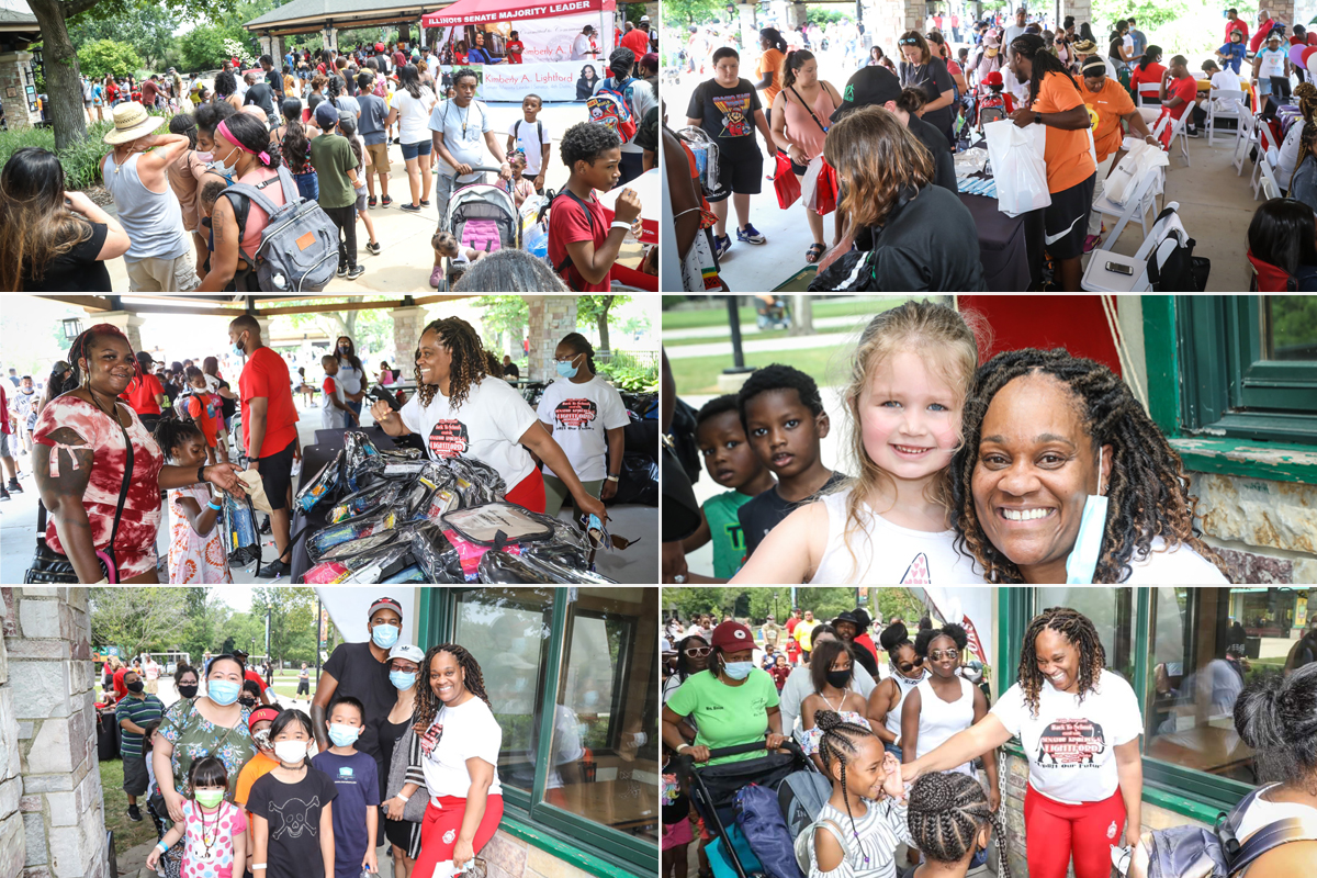 Senate Majority Leader Kimberly A. Lightford's Uplift Our Future 12th Annual free Back to School Event