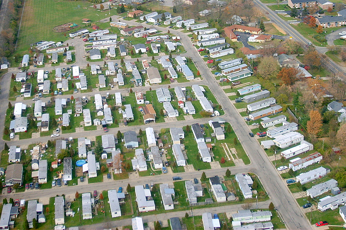 mobile home park