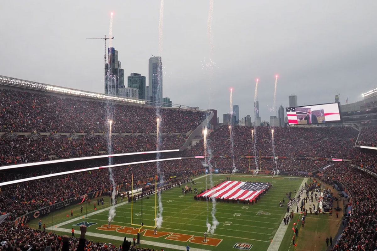 Soldier Field, Chicago Bears football stadium - Stadiums of Pro Football