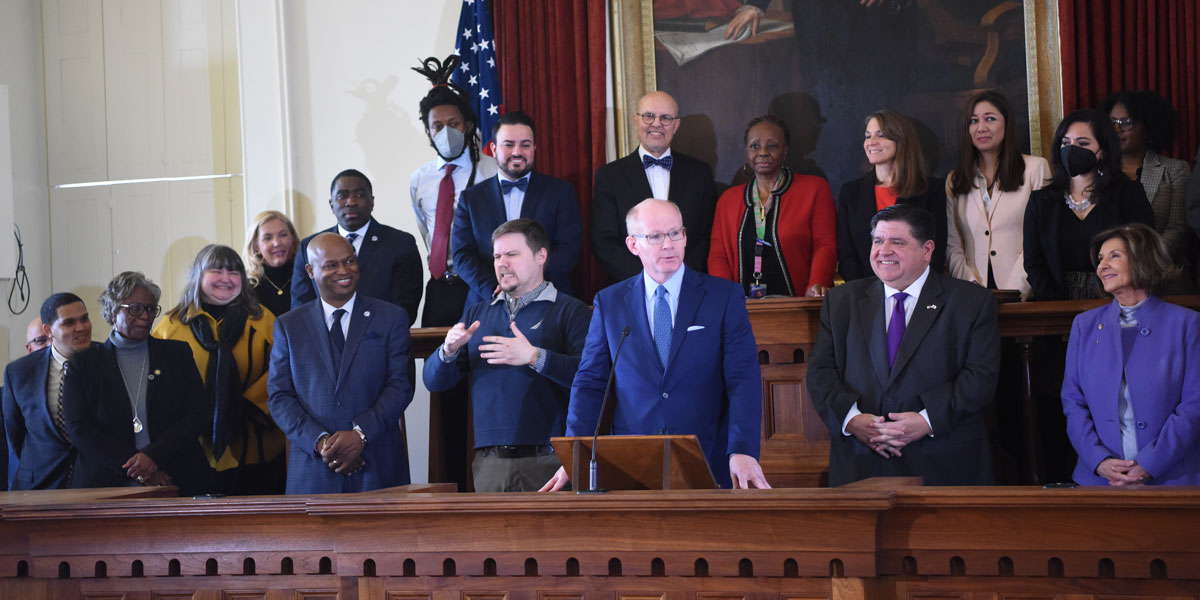 Senate President Don Harmon