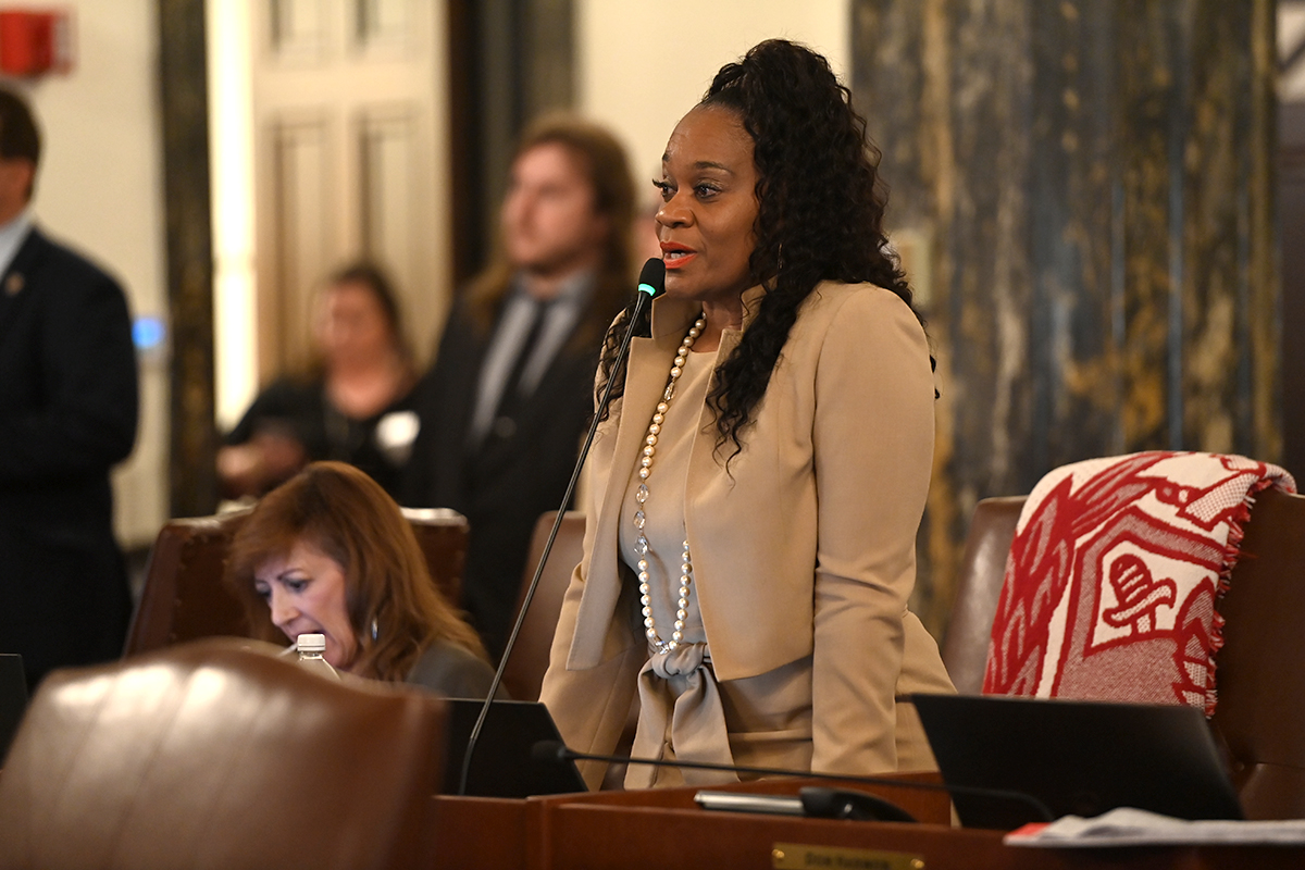 Senate Majority Leader Kimberly A. Lightford