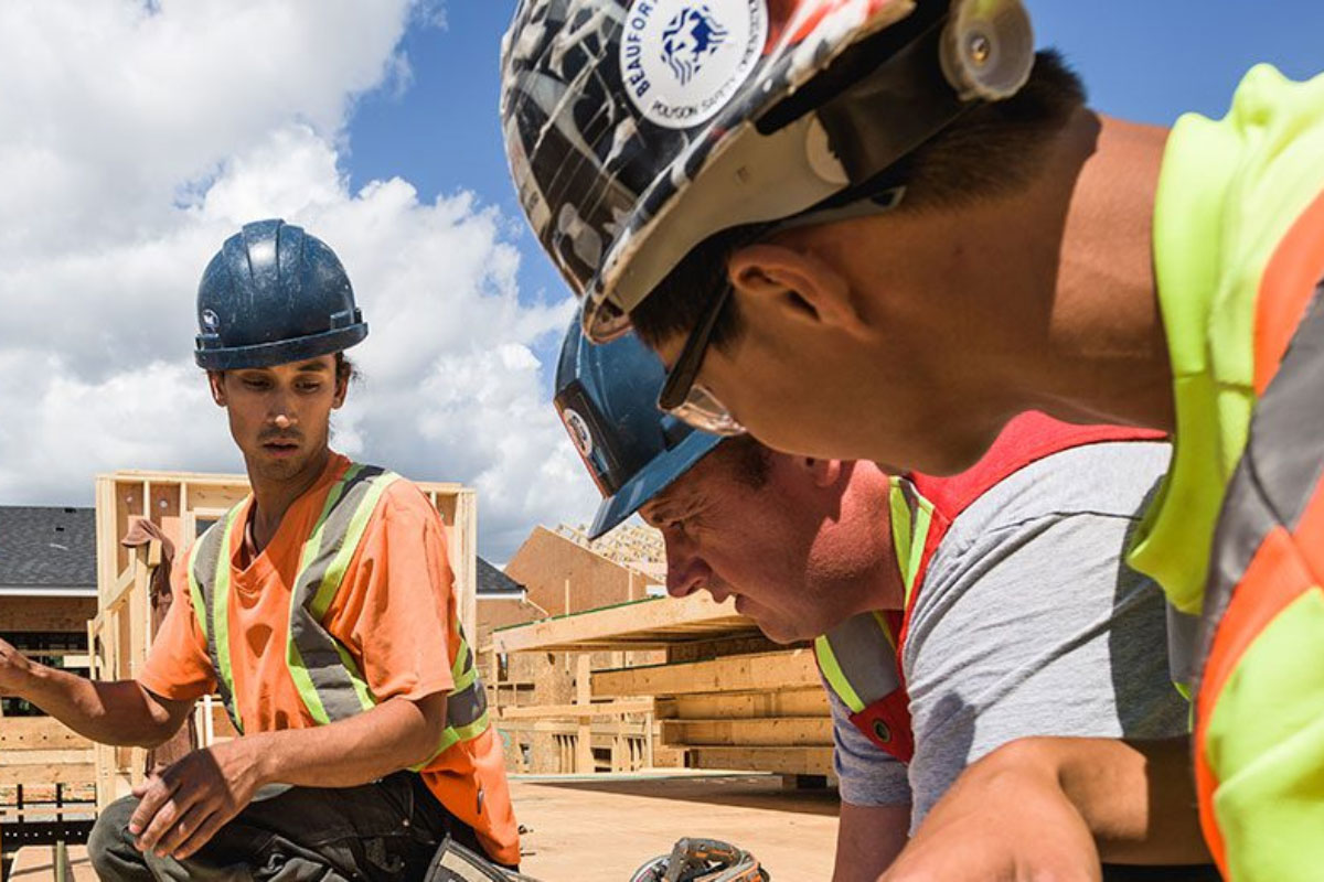 Construction workers