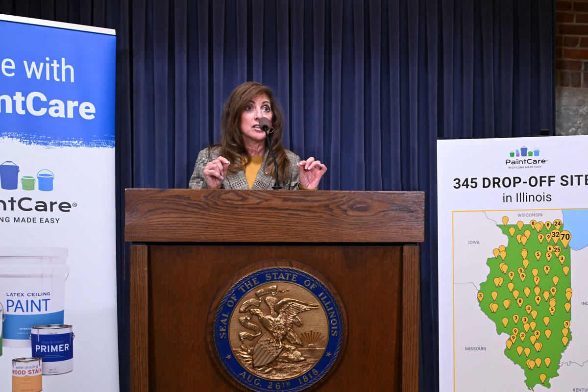 State Senator Linda Holmes - paintcare