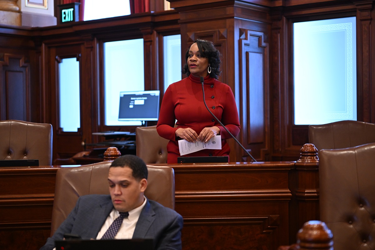 Senate Majority Leader Kimberly A. Lightford