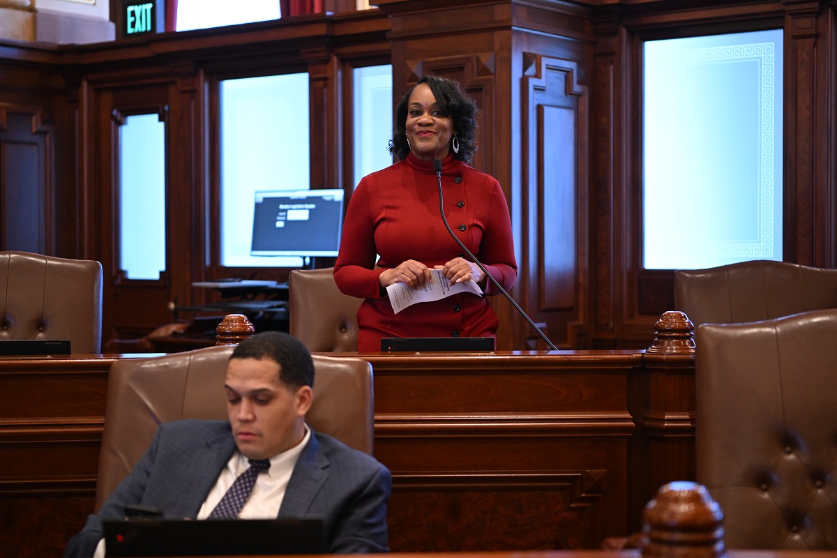Senate Majority Leader Kimberly A. Lightford