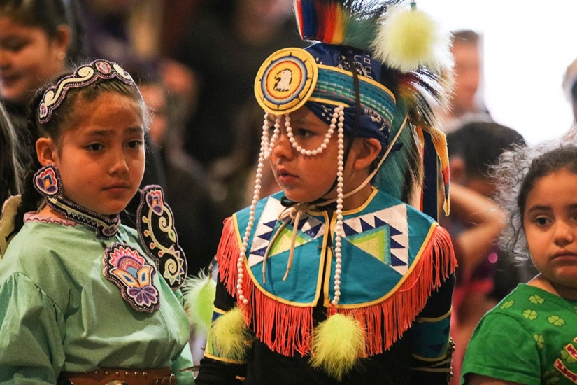 Native American children