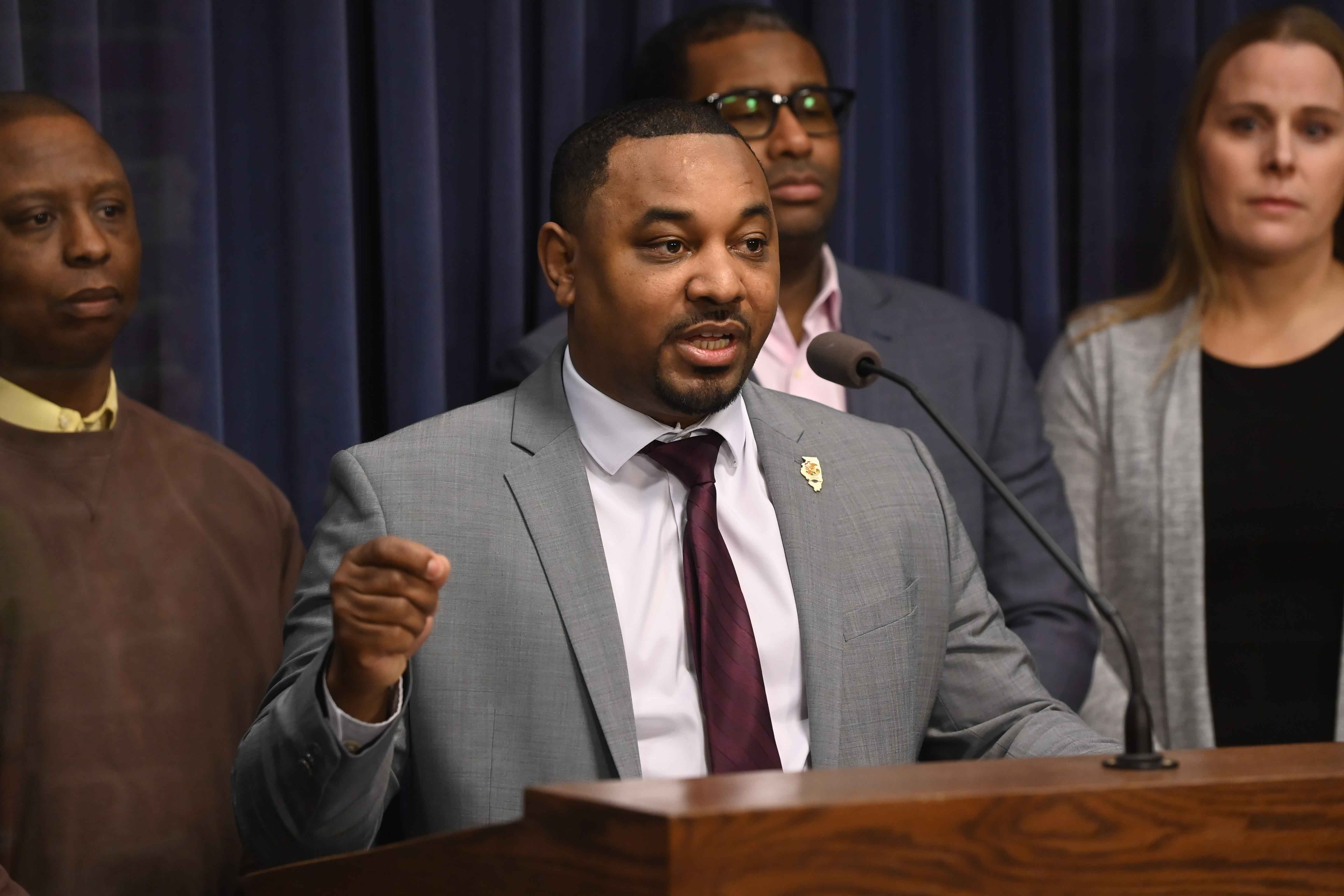 Sen. Willie Preston press conference